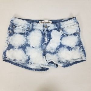 True Freedom Acid Wash Denim Shorts Junior Sz 11